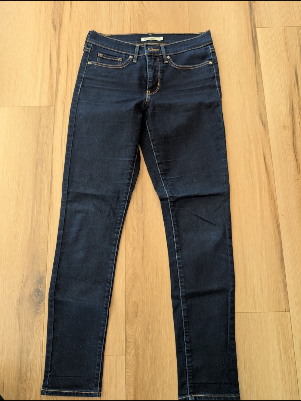 Levi's Navy Skinny Jeans
